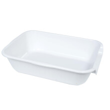 Blaucasa 1er-Packung extra große Hundetoilettenwanne (ABS-Material), Jumbo-Seniorentoiletten mit niedrigem Einstieg für mehrere Kätzchen, große K