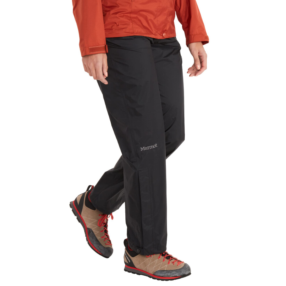 MARMOT Women's PreCip Eco Pant - Regular Black Small