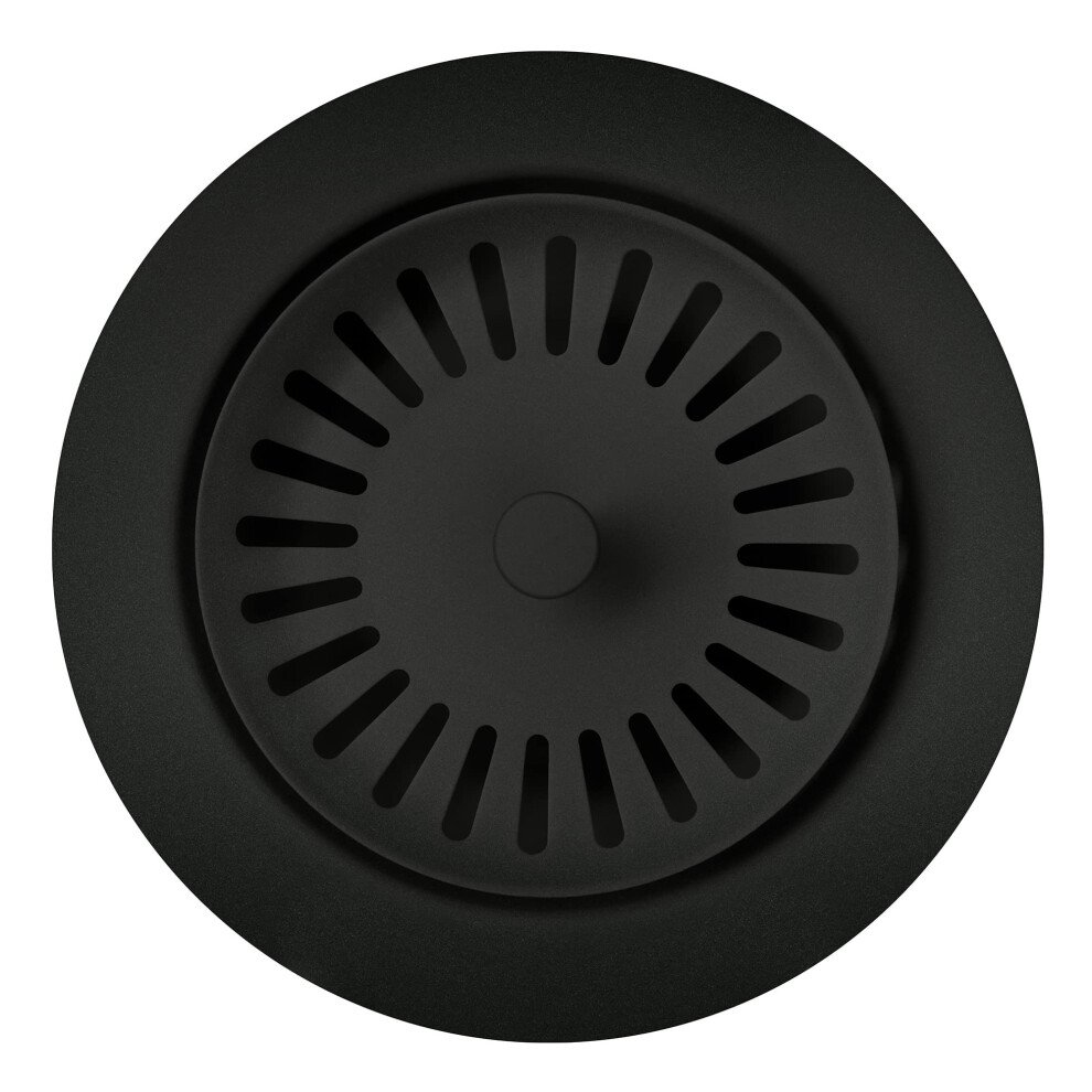 Disposal Flange  3.5""""  Coal Black