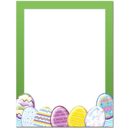 Easter Eggs Brevpapir Laser & Inkjet Printer Papir 25 Pack