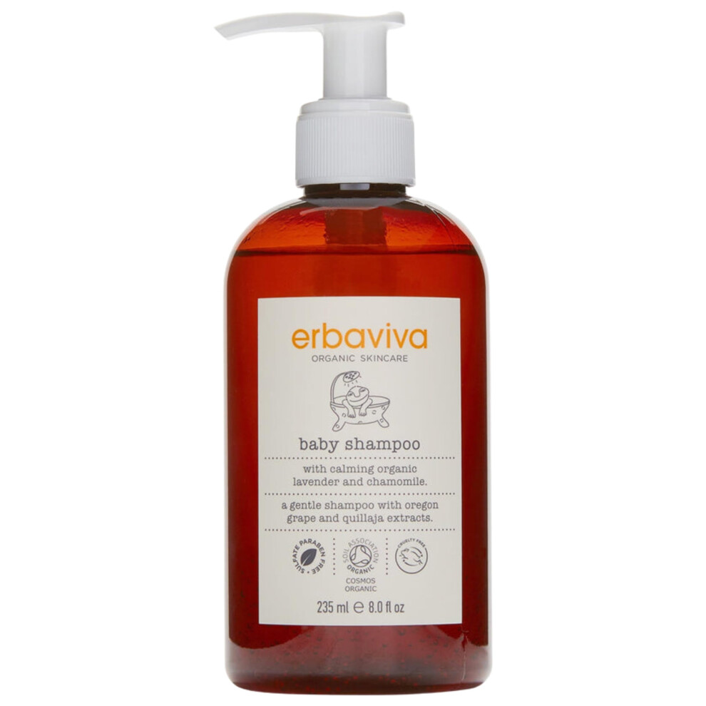 Baby Shampoo 8 Fl Oz Erbaviva