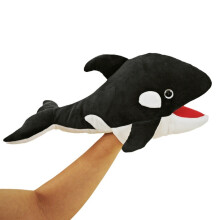 (Whale)Meerestiere Handpuppen Plüschtier Erzählwerkzeug Tiere Cartoon Kinder Puppe