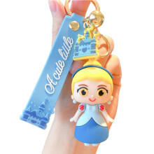(Elsa)Cartoon Schloss Prinzessin Schlüsselanhänger Schneewittchen Elsa Auto Tasche Anhänger Geschenk Kind
