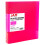 JAM PAPPER Plast 1 tums prm - Fuchsia rosa 3 ringprm - sljs styckvis 1