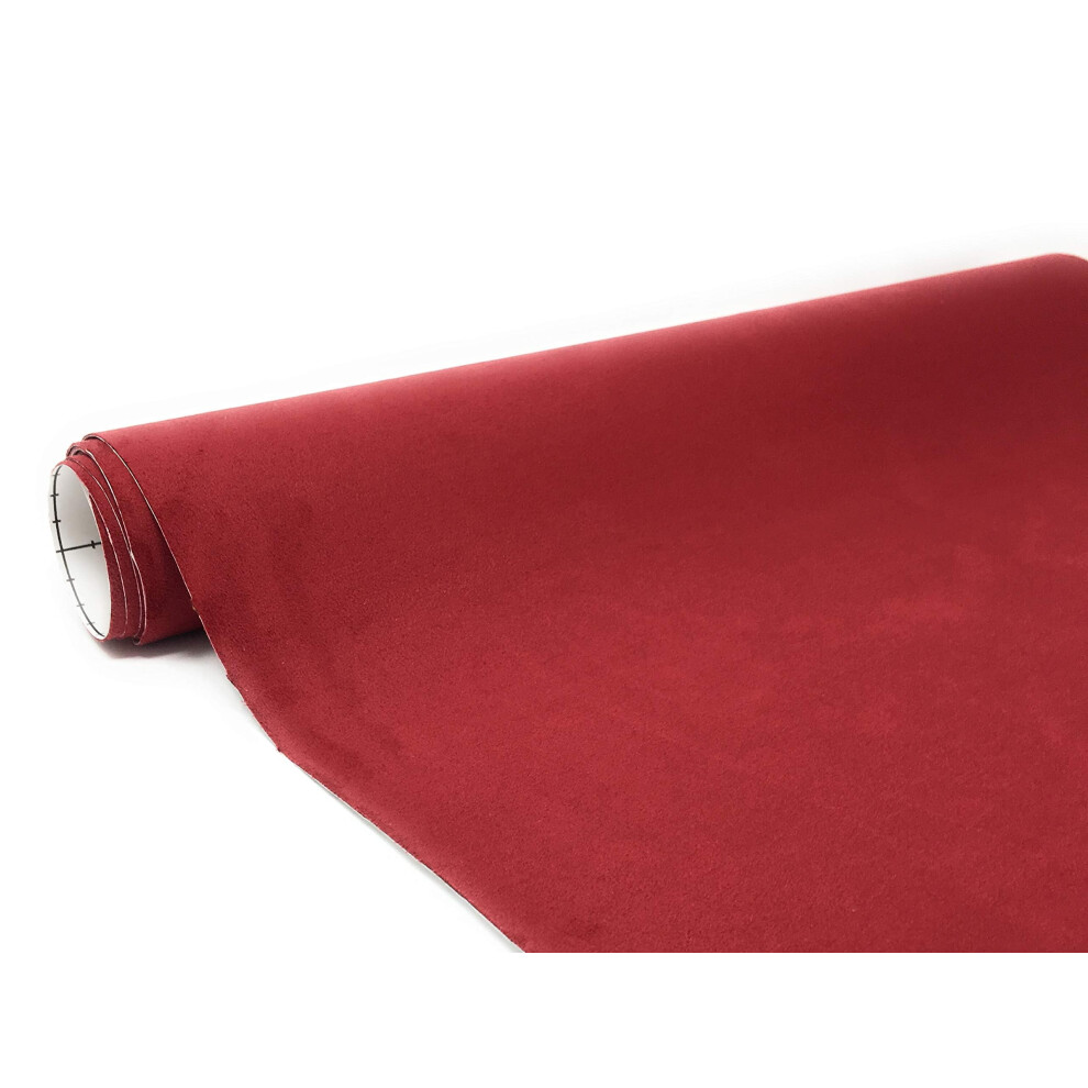 Jnk Networks Film Adh Sif En Daim 20 X 140 Cm, Feuille Autocollante Soyeuse Pour Int Rieur De Voiture, Meubles, Rembourrage, Lastique, Extensible,-image