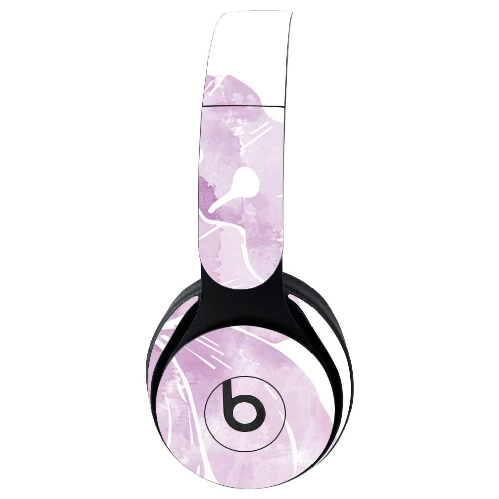 Mightyskins Skin For Beats Solo Pro Wireless Headphones - Water Color Flowers | Protective Durable And Unique Vinyl Decal Wrap Cover | Easy To Apply 719281167424