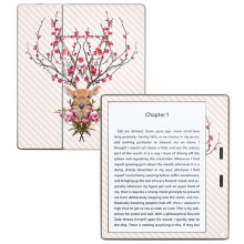 Custodia in fibra di carbonio MightySkins per Amazon Kindle Oasis 7"" (9a generazione) - Spring Deer | Finitura protettiva e resistente in fibra d