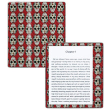 MightySkins Skin em Fibra de Carbono para Kindle Oasis 7" (9ª Geração) - Sugar Skull | Acabamento Texturizado
