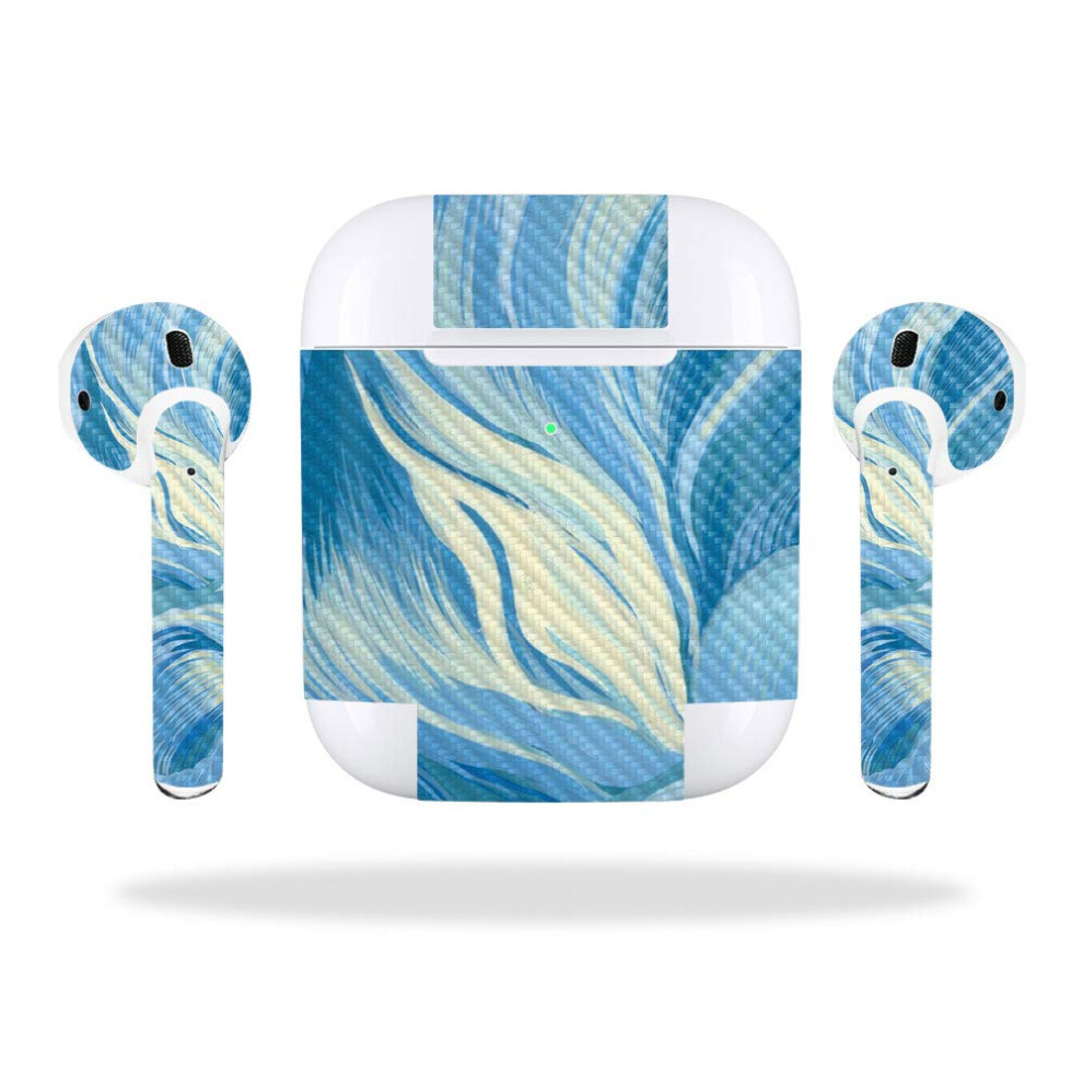 Custodia Protettiva In Fibra Di Carbonio Mightyskins Per Apple Airpods 2 (2019) - Fantasia | Finitura Protettiva E Resistente In Fibra Di Carboni-image