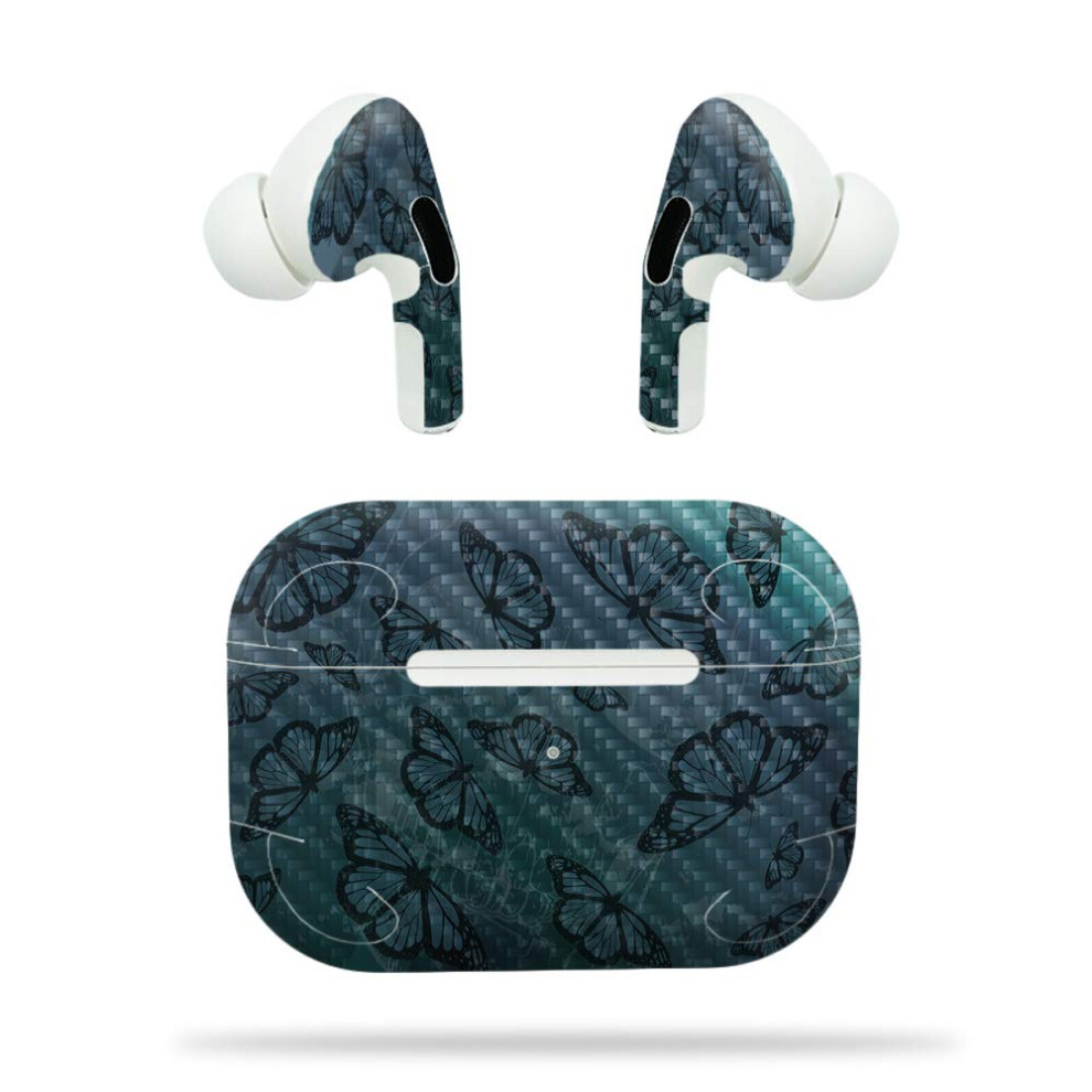 Mightyskins Carbon Fiber Skin For Apple Airpods Pro - Anime Fan | Textured Carbon Fiber Finish | Easy To Apply Remove And Change Styles | Made In Th 645239659522