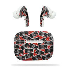 MightySkins hiilikuituinen suojakuori Apple Airpods Prolle - Anime-fani | Teksturoitu hiilikuitupinta | Helppo kiinnitt , poistaa ja vaihtaa tyy