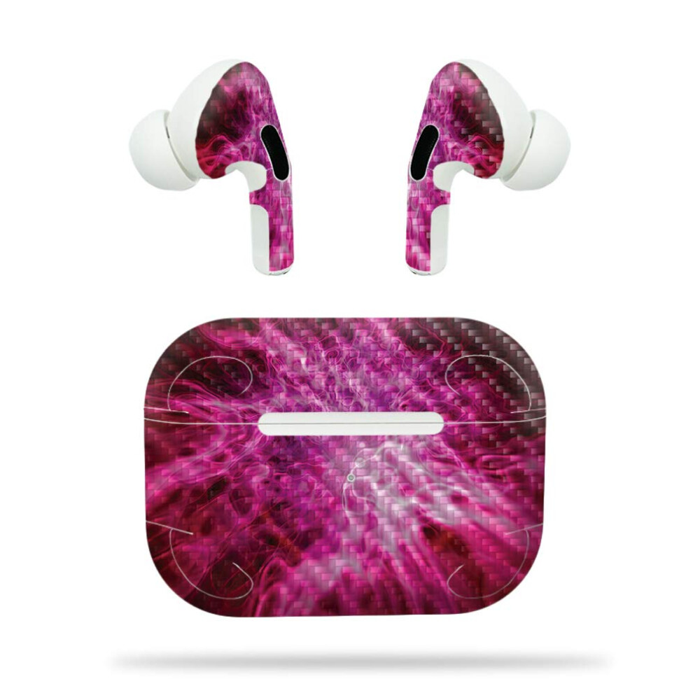 Mightyskins Carbon Fiber Skin For Apple Airpods Pro - Army Star | Textured Carbon Fiber Finish | Easy To Apply Remove And Change Styles | Made In Th 645239661327