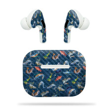 MightySkins hiilikuitukuori Apple Airpods Prolle - antiikkivioletti | Teksturoitu hiilikuituviimeistely | Helppo kiinnitt , irrottaa ja vaihtaa