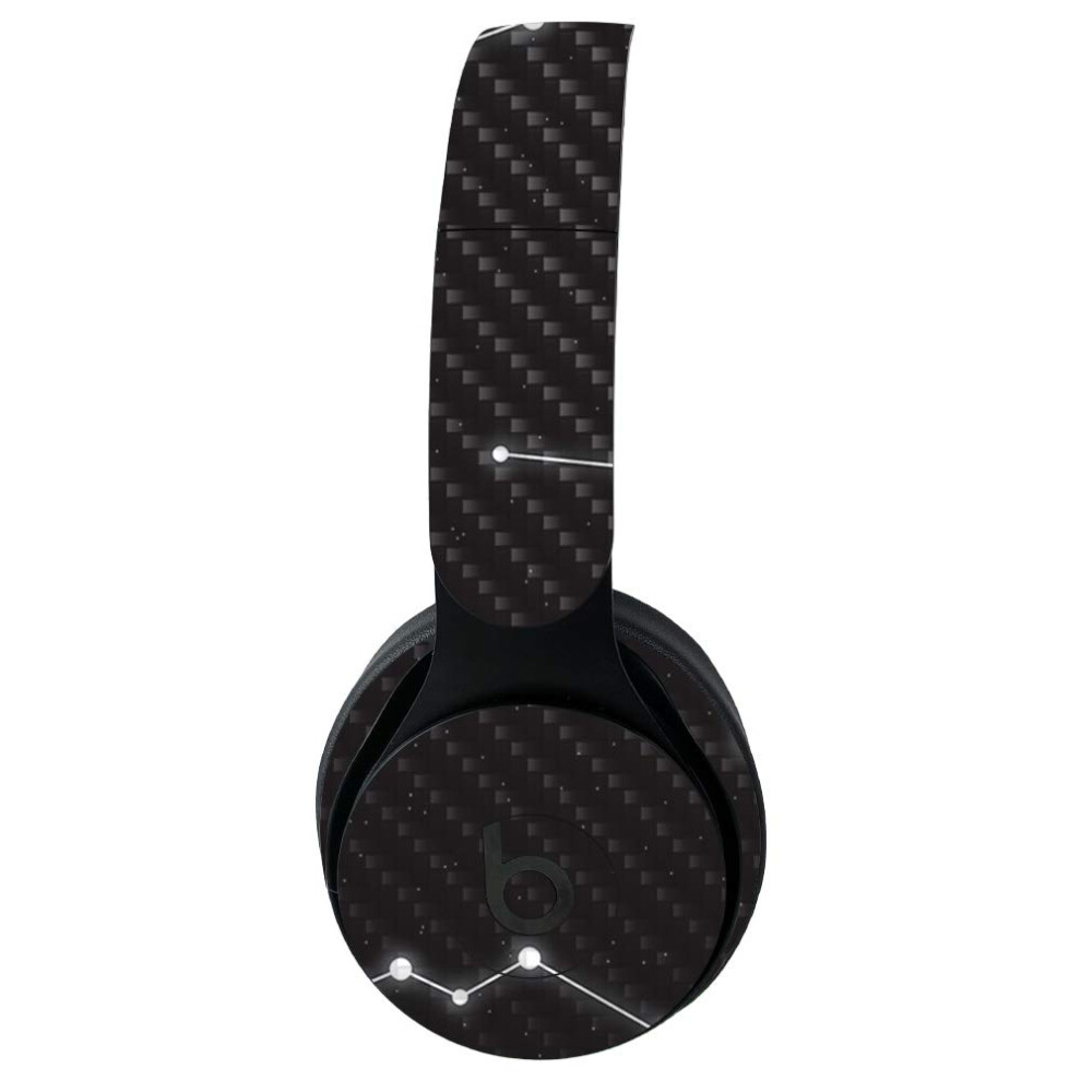 Mightyskins Carbon Fiber Skin For Beats Solo Pro Wireless Headphones - Constellations | Protective Durable Textured Carbon Fiber Finish | Easy To App 719281168582