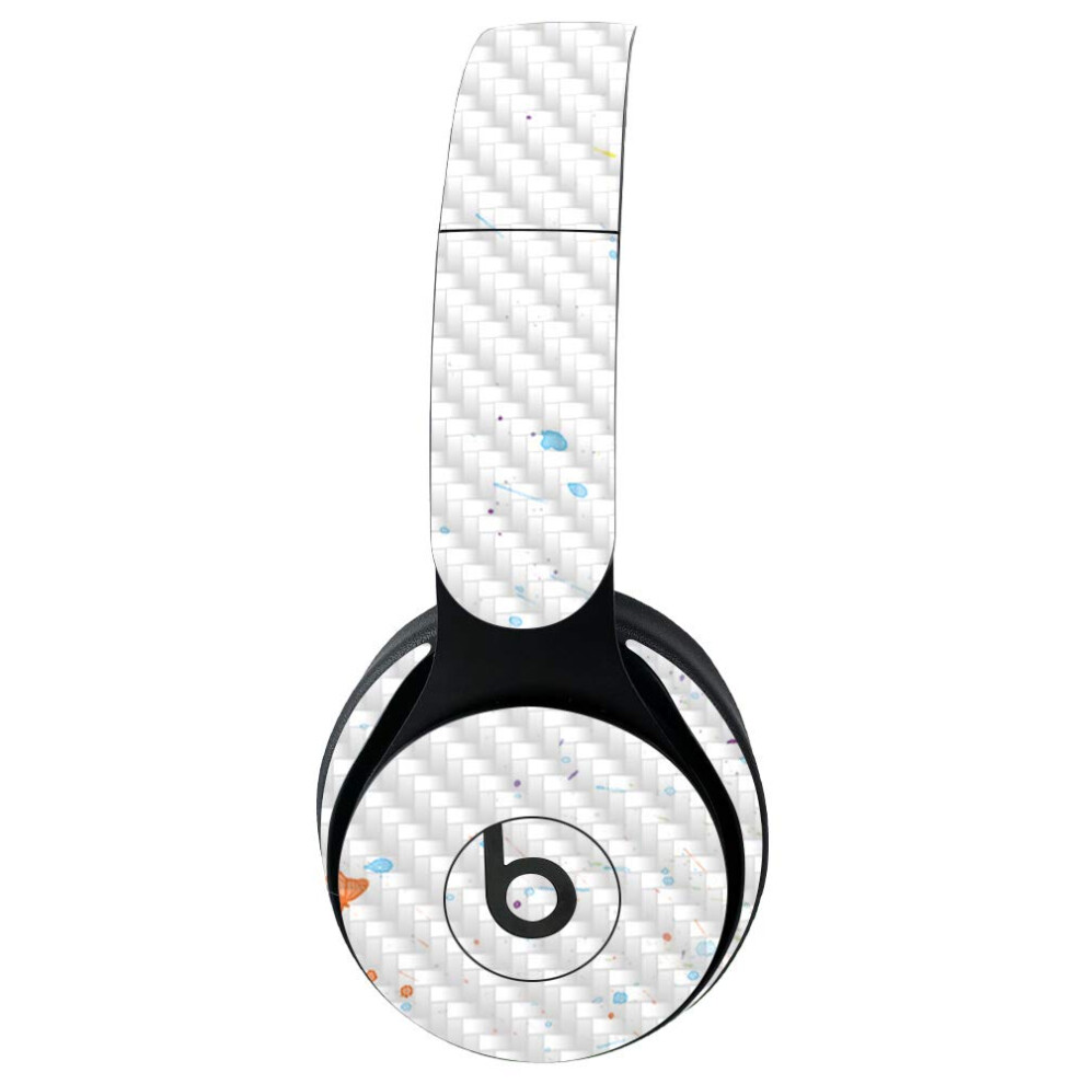 Mightyskins Carbon Fiber Skin For Beats Solo Pro Wireless Headphones - Splash Of Color | Protective Durable Textured Carbon Fiber Finish | Easy To Ap 719281171254