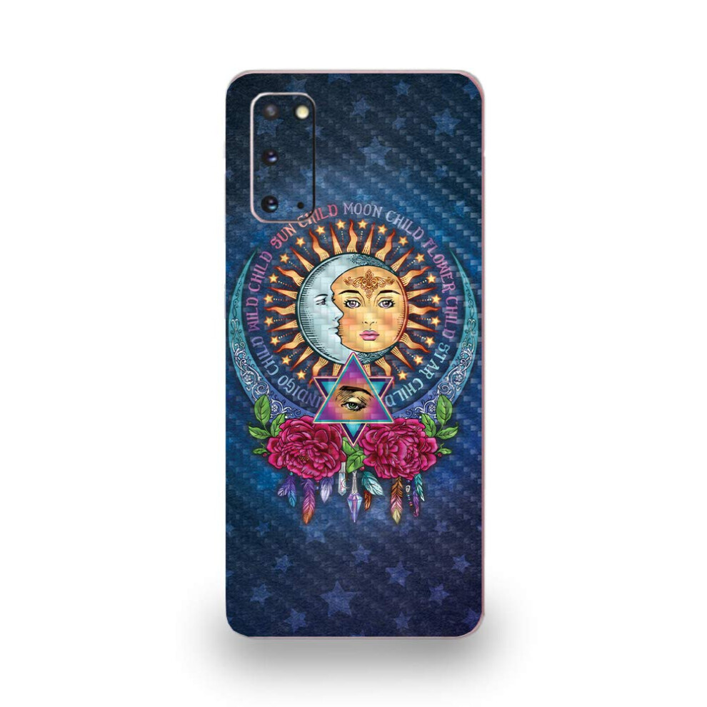 Coque En Fibre De Carbone Mightyskins Pour Samsung Galaxy S20 Star Child | Finition Textur E Protectrice Et Durable En Fibre De Carbone | Facil-image