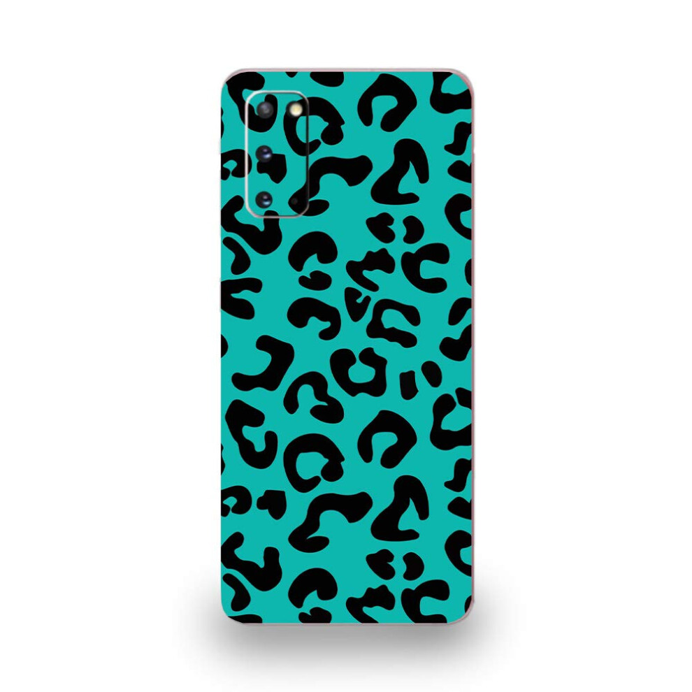 Skin Mightyskins Pour Samsung Galaxy S20 - LéOpard Sarcelle | Protection Durable Et Unique En Vinyle | Facile à Appliquer, à Retirer Et à Changer-image