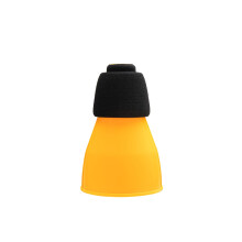 PAMPET TIPPER Franse Hoorn Demper Lichtgewicht Oefen Demper (Geel)