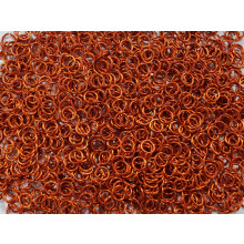 Hlin kov kr ky Chainmail Joe s hmotnostou 1/2 libry, oran ovo eloxovan , 16G, vn torn priemer 5/16"""" (1500 kr kov)