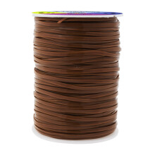 Mandala Crafts Bruin Plastic Veterkoord Boondoggle String Kit - 2,5 mm 100 Yds Gimp String Kit voor sleutelhanger Plastic koord armband ketting s