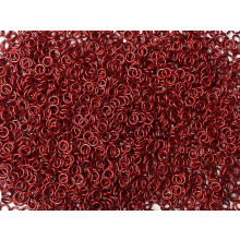Hlin   kov    kr      ky Chainmail Joe s hmotnostou 1/2 libry, cerven    eloxovan    hlin   k, 16G, vn   torn    priemer 7/32"""" (2000+ kr      kov)