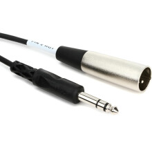 Hosa STX-120M tasapainotettu v likaapeli - 6,35 mm TRS-uros - XLR-uros - 6,35 mm