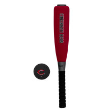 Conjunto de Bastão e Bola de Espuma Franklin Sports Boston Red Sox - Bastão Jumbo de 21" e Bola com Logotipo