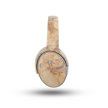 Glnzende Glitzer-Kopfhrer-Skin, kompatibel mit Bose QuietComfort-Kopfhrern (2023)  Bernstein-Marmor  Premium-3M-Vinyl-Schutzfolie, Aufkleber