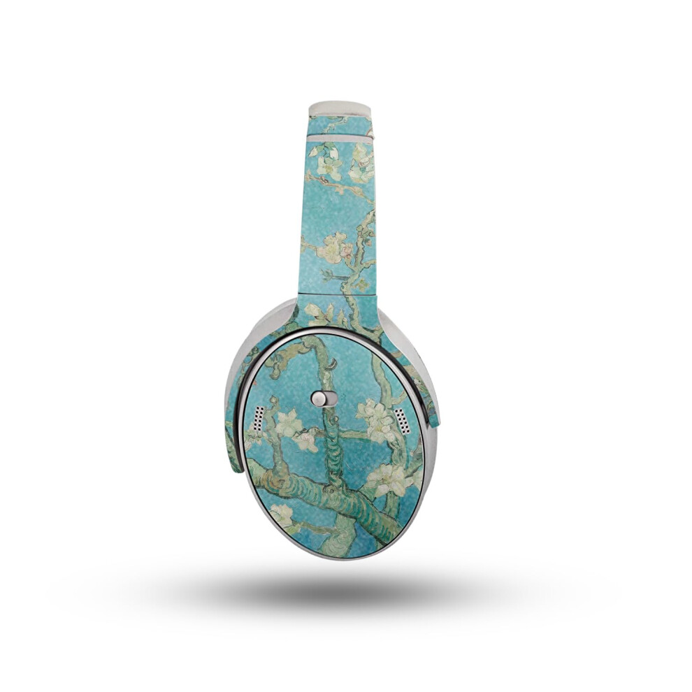 Glossy Glitter Headphone Skin Compatible With Bose Quietcomfort Headphones (2023) - Almond Blossom - Premium 3M Vinyl Protective Wrap Decal Cover - Ea 198164720848