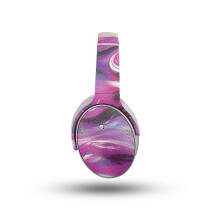 Glnzende Glitzer-Kopfhrer-Skin, kompatibel mit Bose QuietComfort-Kopfhrern (2023)  Pink Melt  Hochwertige 3M-Vinyl-Schutzfolie  einfach anz