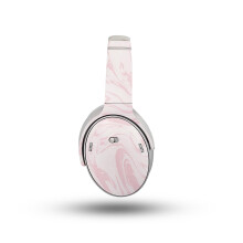 Glnzende Glitzer-Kopfhrer-Skin, kompatibel mit Bose QuietComfort-Kopfhrern (2023)  Seidiges Rosa  Hochwertige 3M-Vinyl-Schutzfolie  Einfach