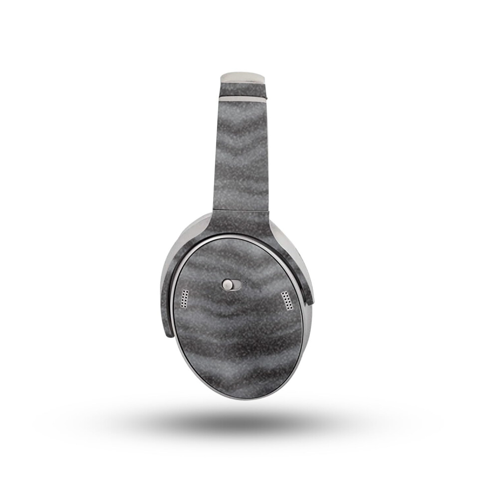 Glossy Glitter Headphone Skin Compatible With Bose Quietcomfort Headphones (2023) - Smoky Quartz - Premium 3M Vinyl Protective Wrap Decal Cover - Easy 198164724709