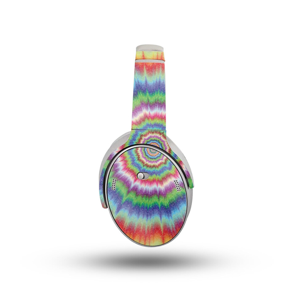 Glossy Glitter Headphone Skin Compatible With Bose Quietcomfort Headphones (2023) - Vibration - Premium 3M Vinyl Protective Wrap Decal Cover - Easy To 198164725713