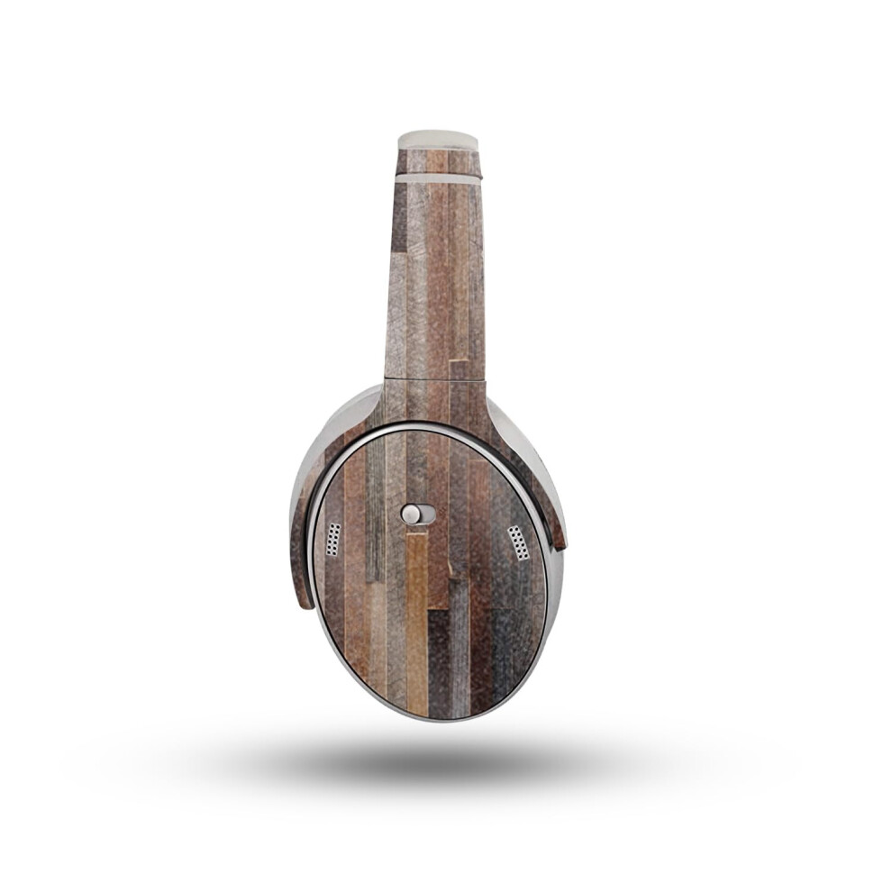 Glossy Glitter Headphone Skin Compatible With Bose Quietcomfort Headphones (2023) - Woody - Premium 3M Vinyl Protective Wrap Decal Cover - Easy To App 198164726130