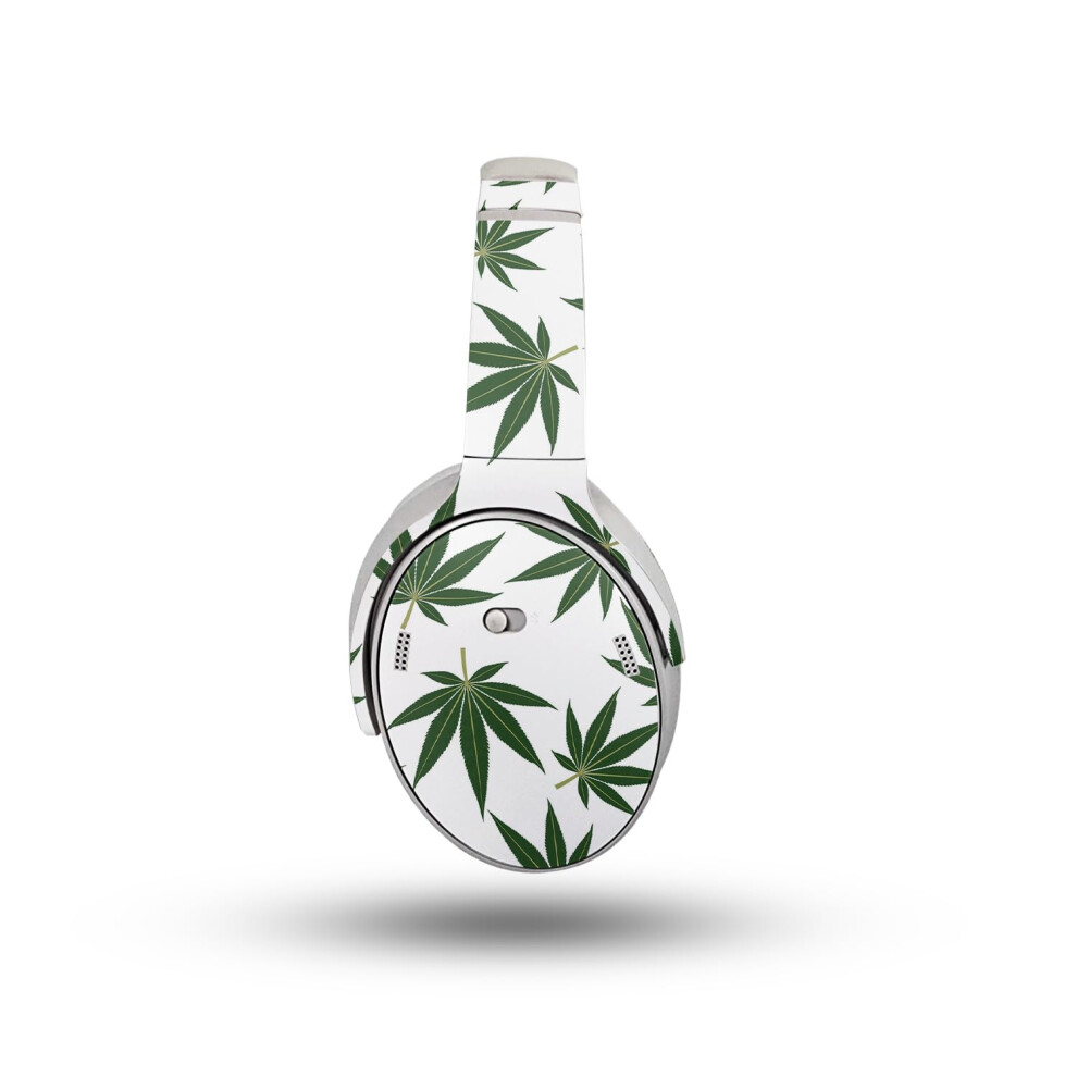 Kopfhrer-Skin Kompatibel Mit Bose Quietcomfort-Kopfhrern (2023) Topfbltter-Grn Hochwertige 3M-Vinyl-Schutzfolie Einfach Anzubringen |-image