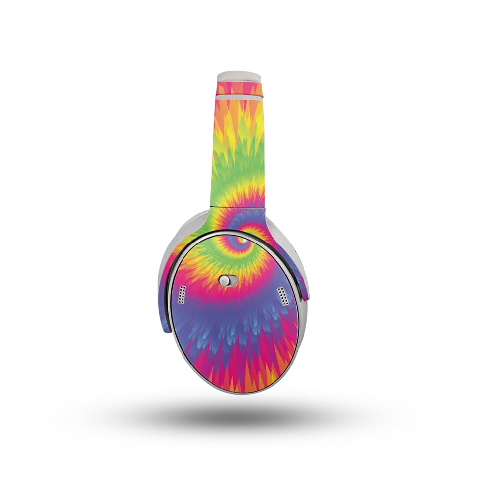 Funda Para Auriculares Bose Quietcomfort (2023) - Tie Dye Vibrante - Vinilo 3M Premium Protector - F Cil De Aplicar | Fabricado En Ee. Uu. Por Mi-image