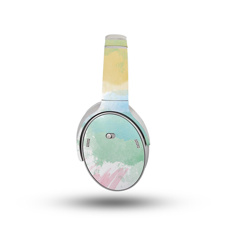 Headphone Skin Compatible with Bose QuietComfort Headphones (2023) - Watercolor White - Premium 3M Vinyl Protective Wrap Decal Cover - Easy to Apply |-image-OPC-PGSGBWG-NEW