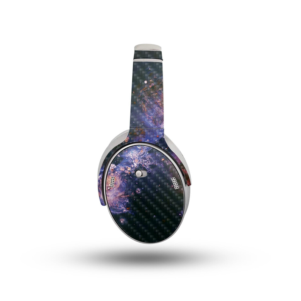 Carbon Fiber Headphone Skin Compatible With Bose Quietcomfort Headphones (2023) - Andromeda - Premium 3M Vinyl Protective Wrap Decal Cover - Easy To A 198164715448