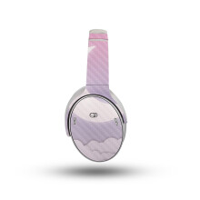 Kopfhrer-Skin aus Karbonfaser, kompatibel mit Bose QuietComfort-Kopfhrern (2023)  Baby Moon  Hochwertige 3M-Vinyl-Schutzfolie  einfach anzub