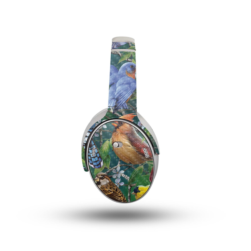 Carbon Fiber Headphone Skin Compatible With Bose Quietcomfort Headphones (2023) - Backyard Gathering - Premium 3M Vinyl Protective Wrap Decal Cover - 198164715684