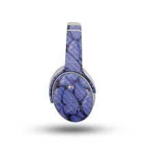 Kopfhrer-Skin aus Kohlefaser, kompatibel mit Bose QuietComfort-Kopfhrern (2023)  Blaue Schmetterlinge  Premium-3M-Vinyl-Schutzfolie, Aufklebe