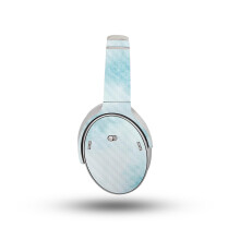 Kopfhrer-Skin aus Kohlefaser, kompatibel mit Bose QuietComfort-Kopfhrern (2023)  Blauer Marmor  Hochwertige 3M-Vinyl-Schutzfolie  einfach an