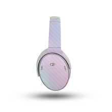 Kopfhrer-Skin aus Kohlefaser, kompatibel mit Bose QuietComfort-Kopfhrern (2023)  Zuckerwatte  Hochwertige 3M-Vinyl-Schutzfolie  einfach zu t