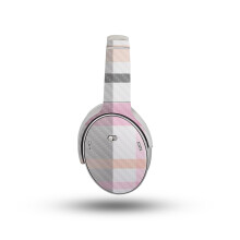 Kopfhrer-Skin aus Karofaser, kompatibel mit Bose QuietComfort-Kopfhrern (2023)  kariert  hochwertige 3M-Vinyl-Schutzfolie, einfach anzubringe