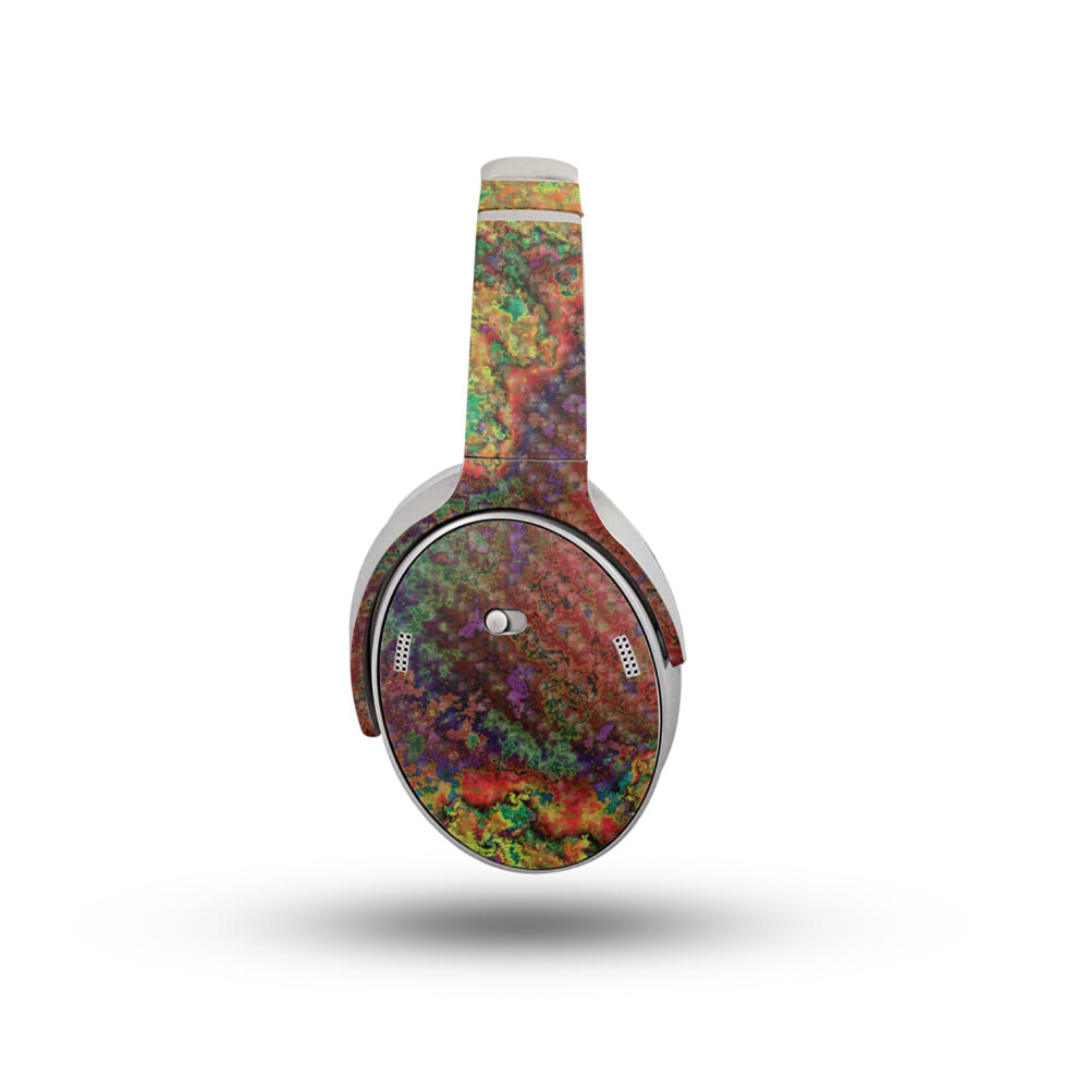Carbon Fiber Headphone Skin Compatible With Bose Quietcomfort Headphones (2023) - Rust - Premium 3M Vinyl Protective Wrap Decal Cover - Easy To Apply 198164719101