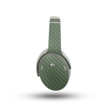 Kopfhrer-Skin aus Kohlefaser, kompatibel mit Bose QuietComfort-Kopfhrern (2023)  Solid Olive  Hochwertige 3M-Vinyl-Schutzfolie  einfach anzu