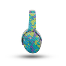 Casque en fibre de carbone compatible avec Bose QuietComfort (2023) - Camouflage d' t - Premium 3M Vinyle Protecteur enveloppe Decal Cover - E