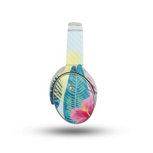 Carbon Fiber Headphone Skin Compatible with Bose QuietComfort Headphones (2023) - Summer Vibes - Premium 3M Vinyl Protective Wrap Decal Cover - Easy t