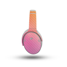 Kopfhrer-Skin aus Kohlefaser, kompatibel mit Bose QuietComfort-Kopfhrern (2023)  Sunset Blur  Hochwertige 3M-Vinyl-Schutzfolie  einfach anzu