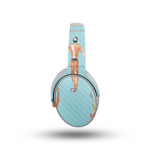Kopfhrer-Skin aus Kohlefaser, kompatibel mit Bose QuietComfort-Kopfhrern (2023)  Upstream  Hochwertige 3M-Vinyl-Schutzfolie  einfach anzubri